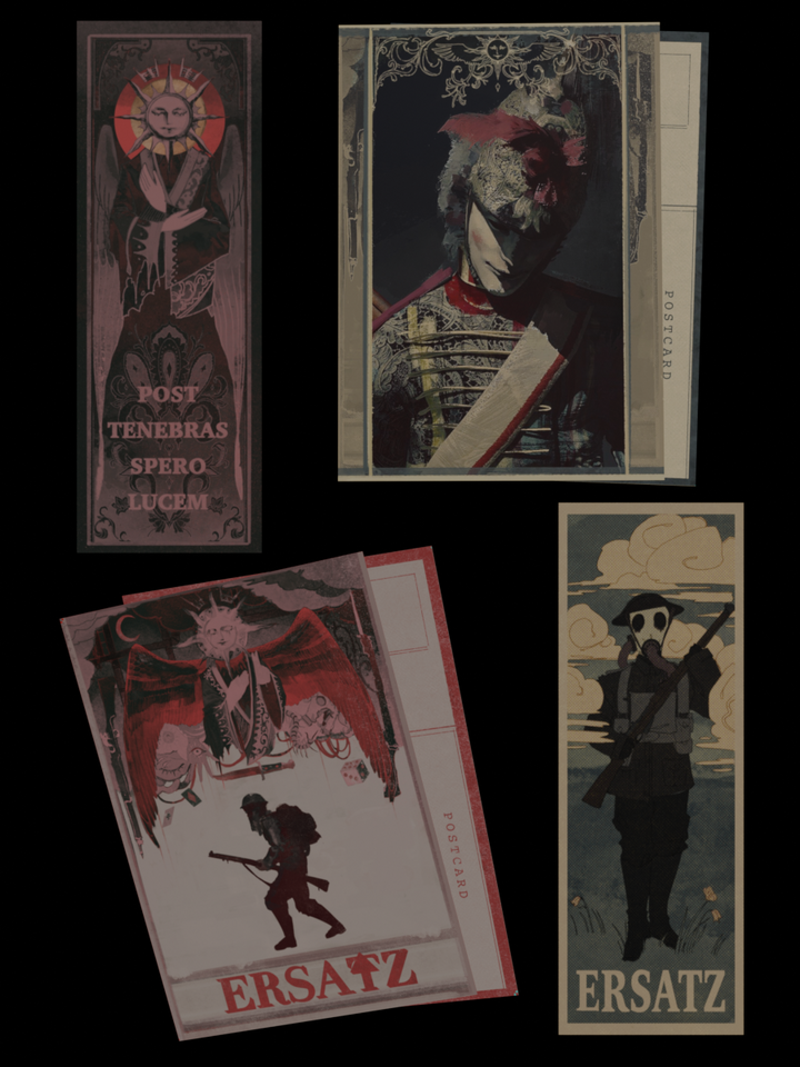ERSATZ | Postcards and Bookmarks